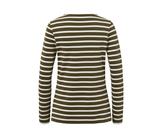 Gestreiftes Langarmshirt