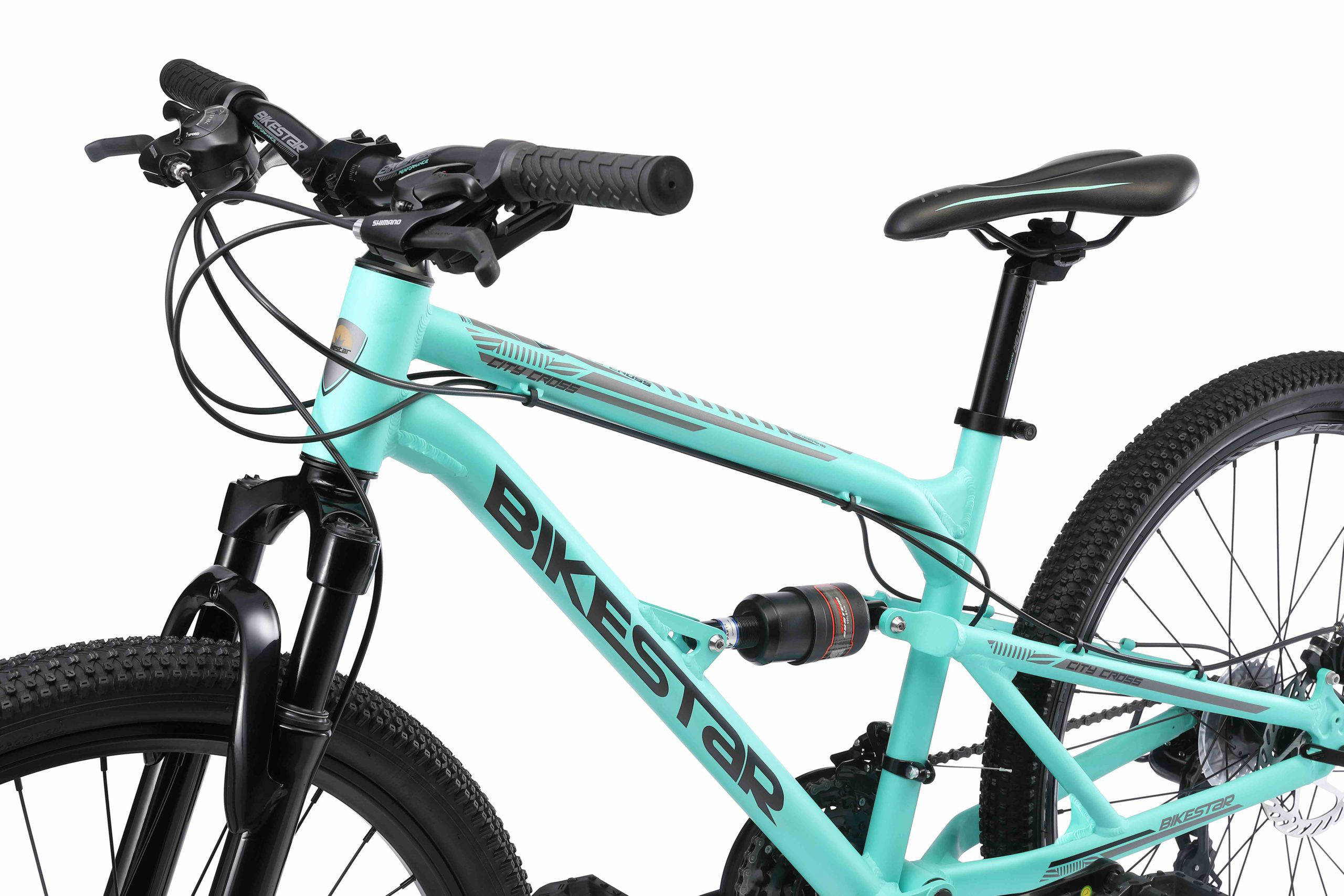BikeStar Fully Alu MTB 26 Inch 21 Speed