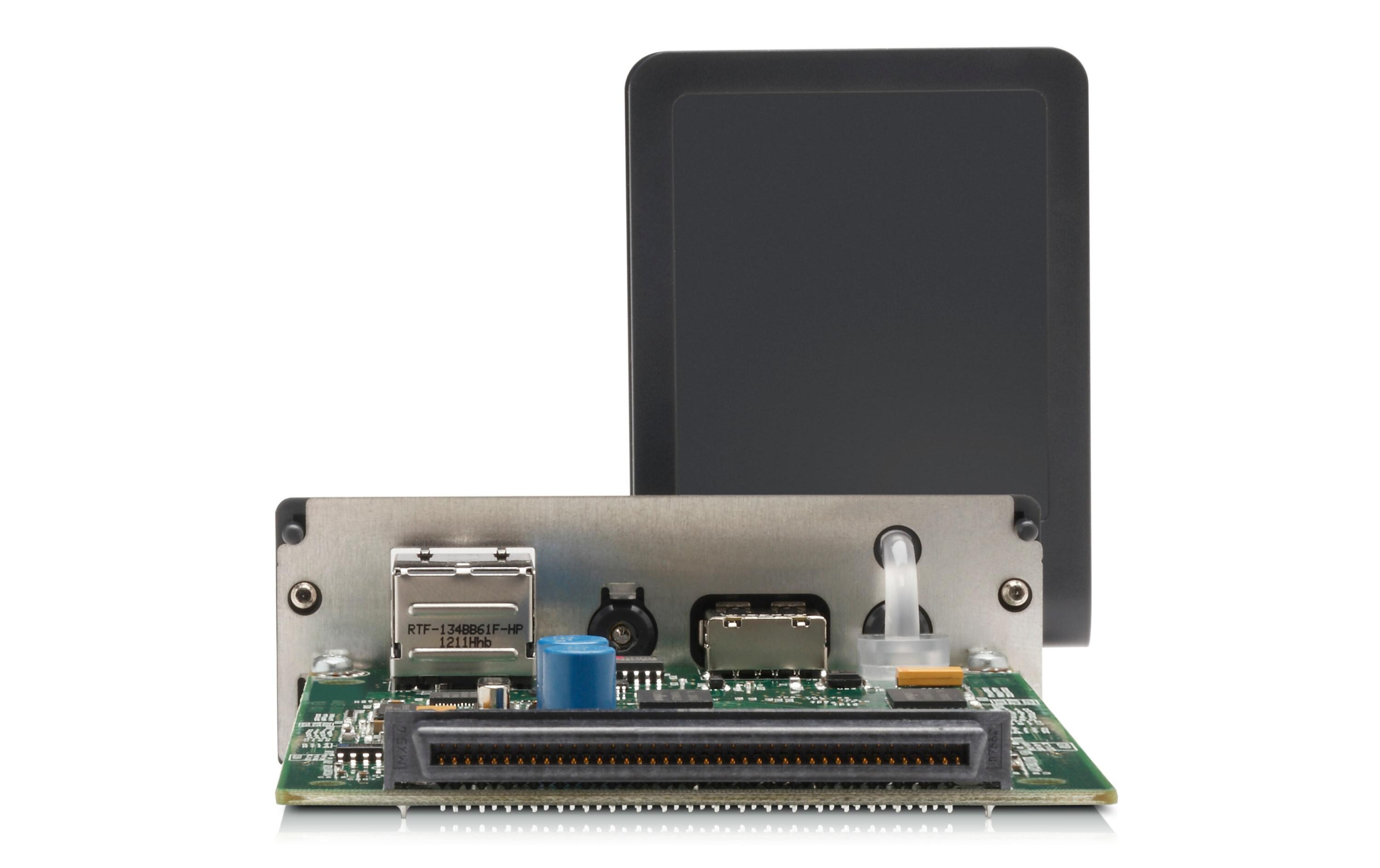 Printserver JetDirect 695nw Wireless<br>Printserver für kabelgebundene und kabellose Drucknetzwerken