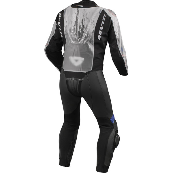 Rev'it - Veste pluie Trackmaster H2O Transparent / Noir