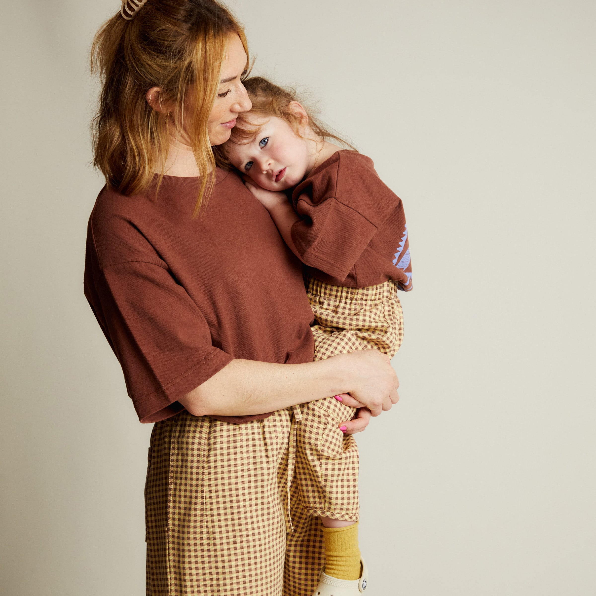 Hose Emerson Gingham Ochre