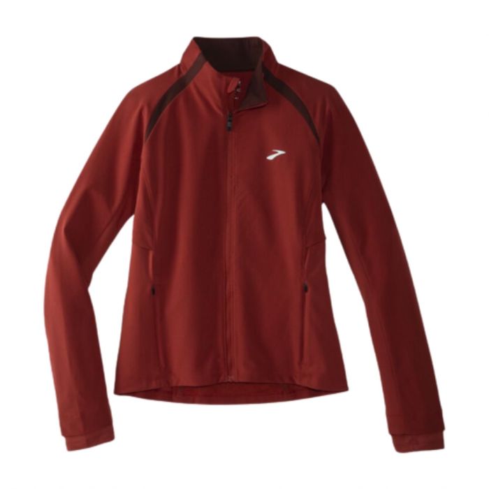 Brooks Dame Jakker Fusion Hybrid Jacket Rød