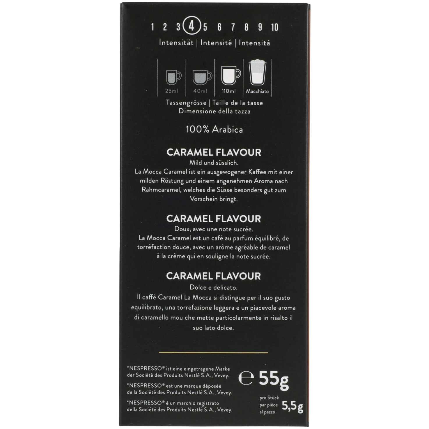 La Mocca Caramel Flavour 10Caps - Nespresso® kompatibel