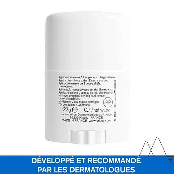 Uriage Bariéderm-Cica Stick Reparador de Rachaduras 22g