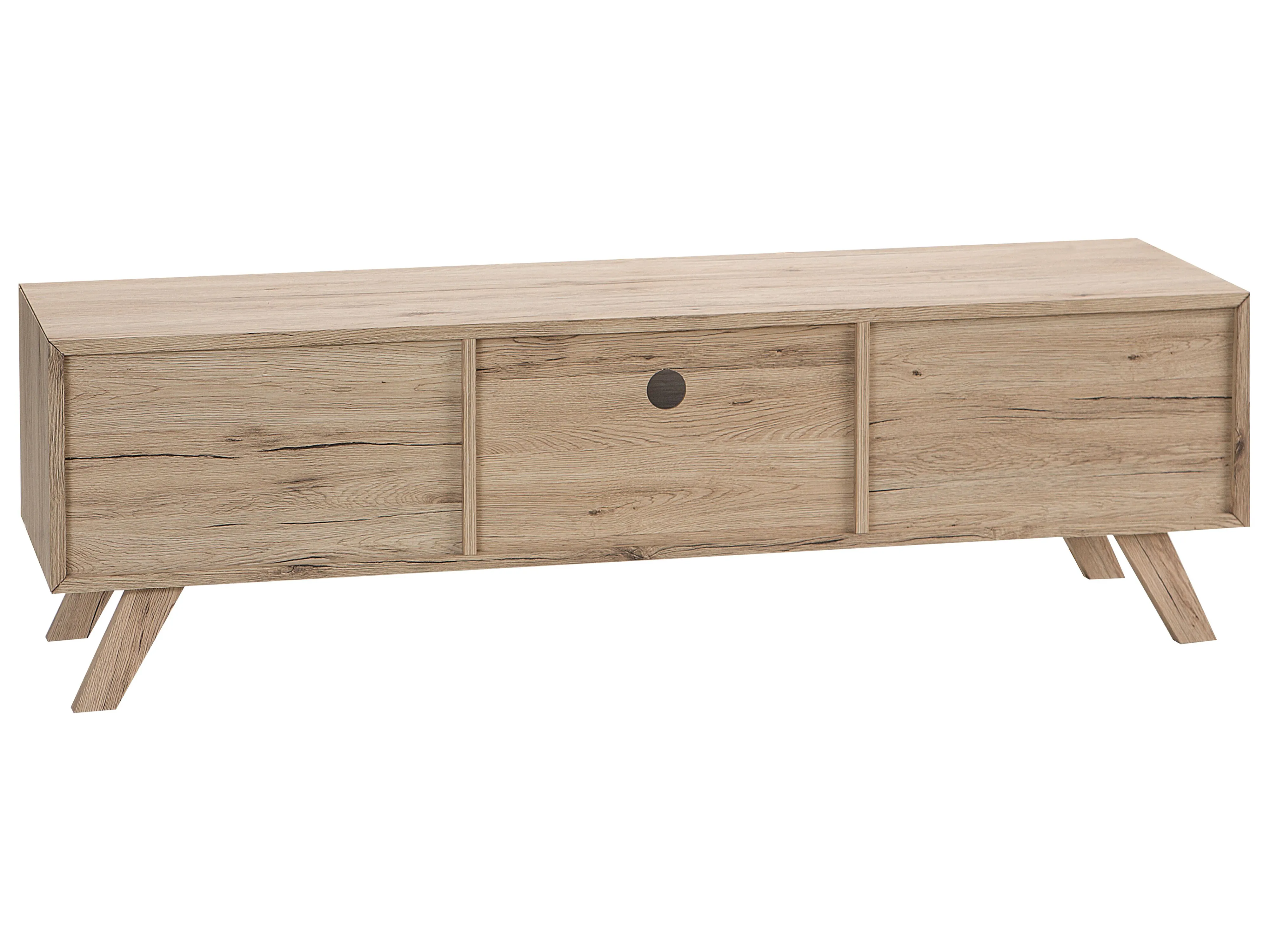 TV-meubel FORESTER Bruin/wit