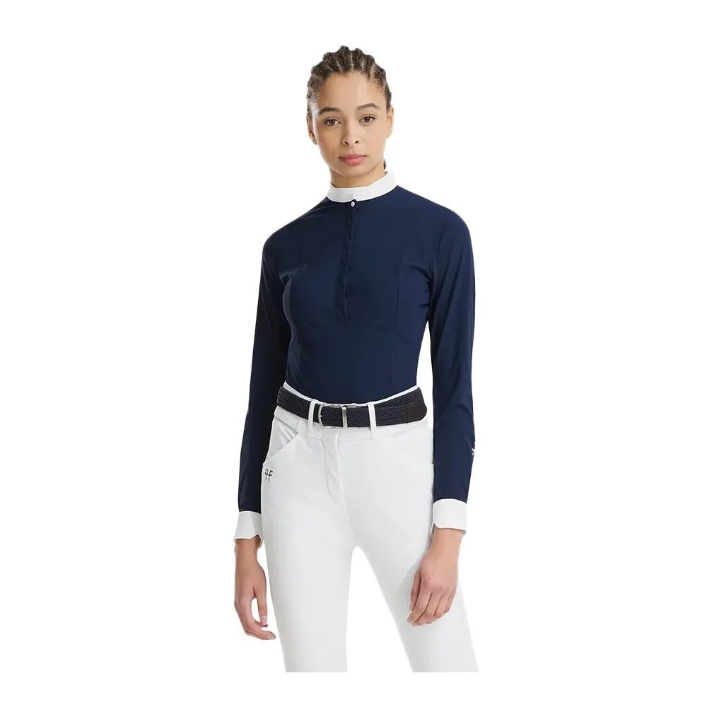 Horse Pilot AEROLIGHT - Polo de concours Femme navy