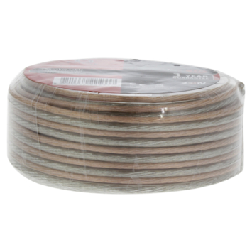 Q-Link luidsprekersnoer 2x1.5mm 10 meter transparant