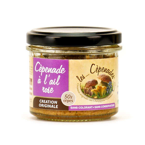 Cèpenade à l'ail rose de Billom - tartinable