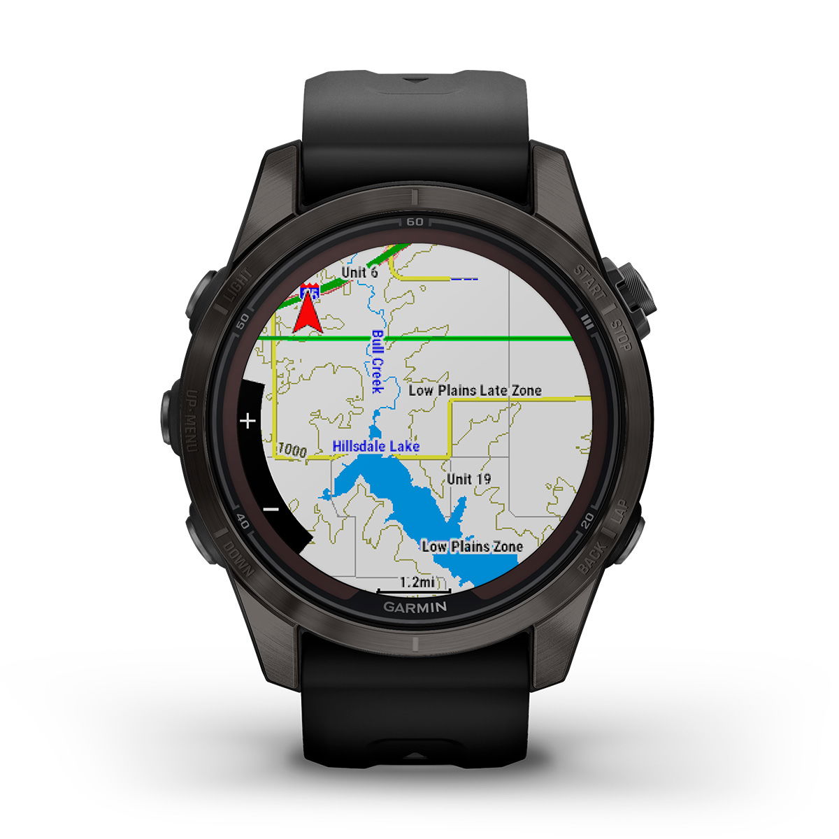 Garmin Fenix 7S Pro Sapphire Solar - Carbon Grey, 42 mm
