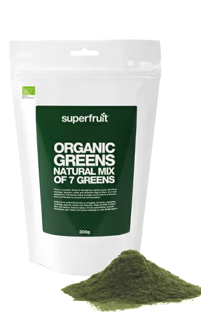Superfruit Organic greens pulver Ø - 300 g