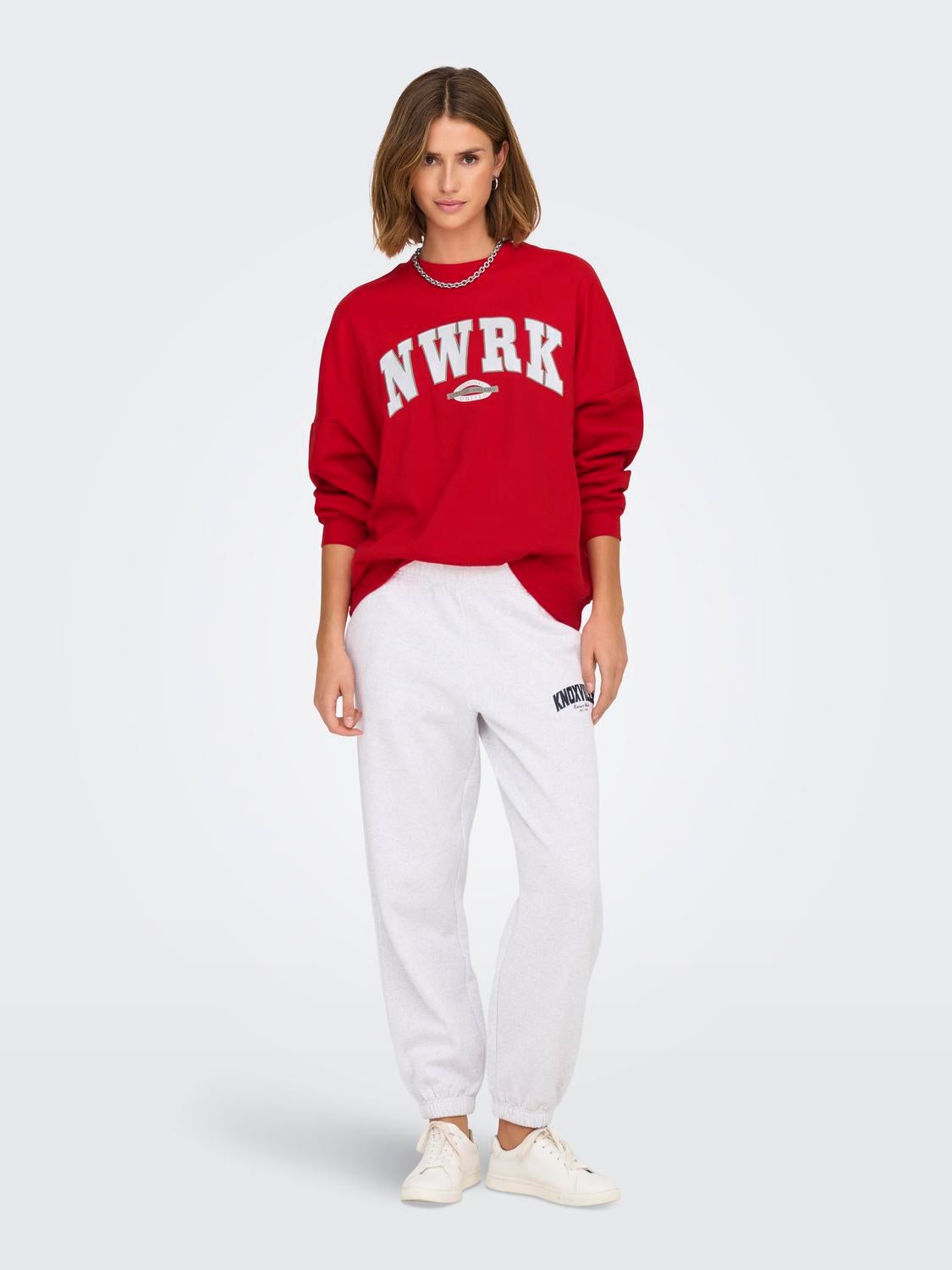 ONLDEBORAH Sweatshirt Mars Red