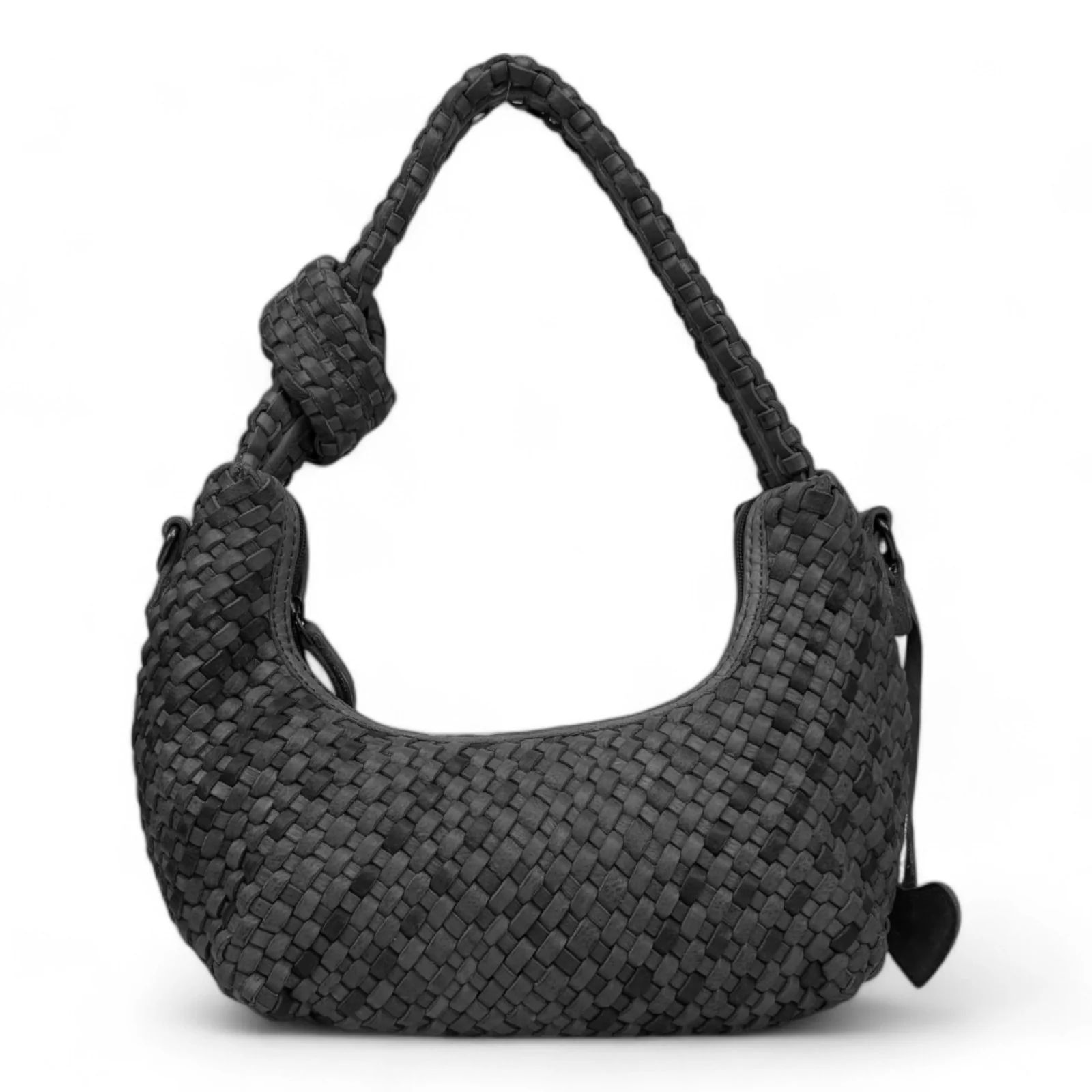 DSTRCT Brooklyn Flea Hobo Bag M Zwart