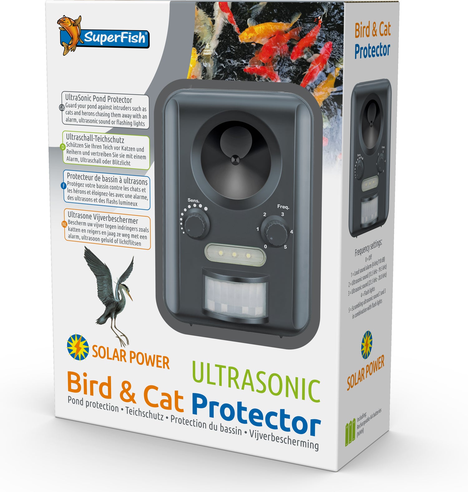 Superfish vogel en katten verjager Ultrasonic