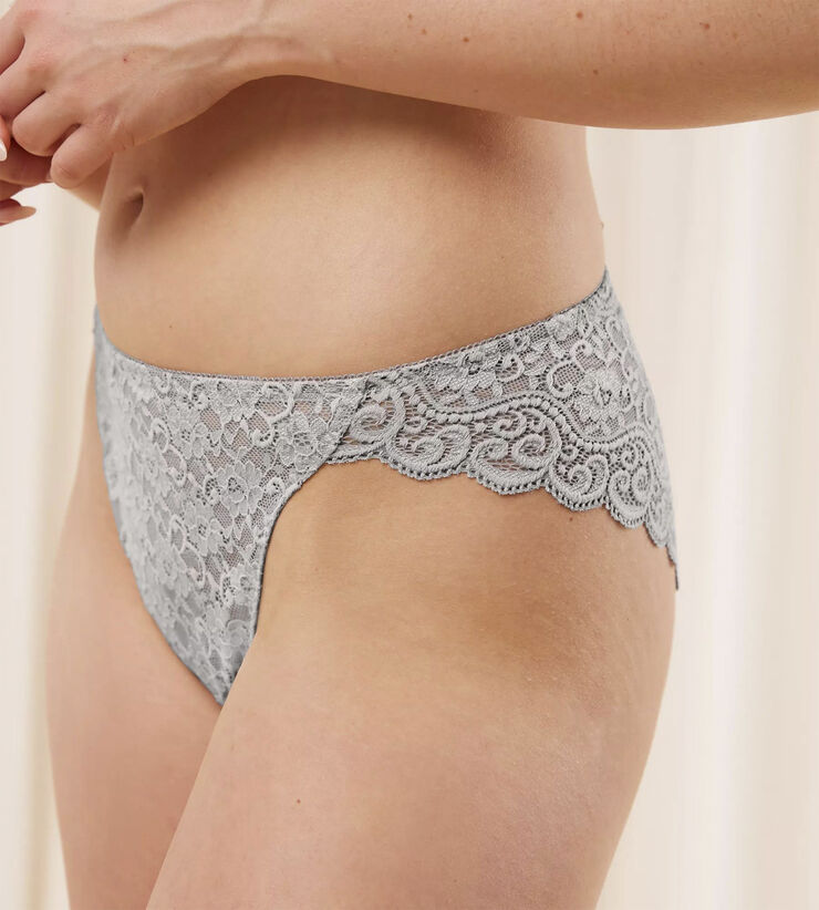 Triumph Amourette Highleg Tai 7816-silent grey