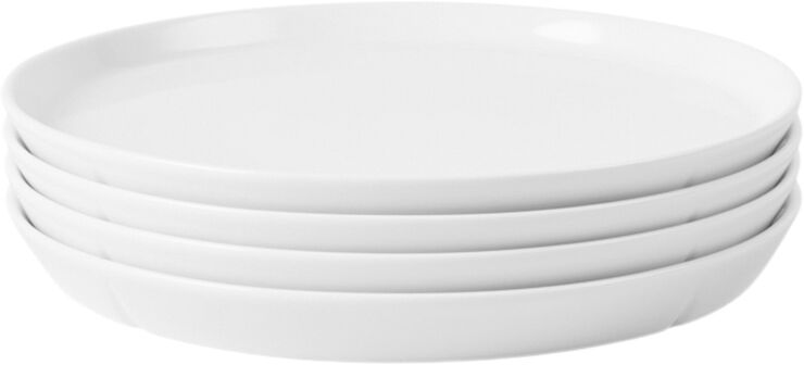 Rosendahl GC Essentials Frokosttallerken Ø20. 5 cm hvid 4 stk. Hvid