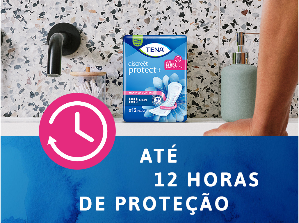 PENSOS INCONTINÊNCIA TENA DISCREET MAXI 12 UN