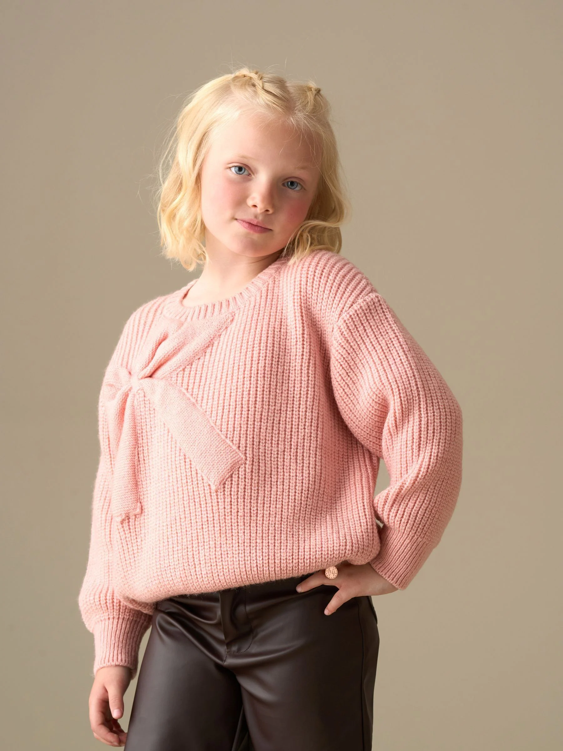 Angel & Rocket Arya Knitted Bow Jumper