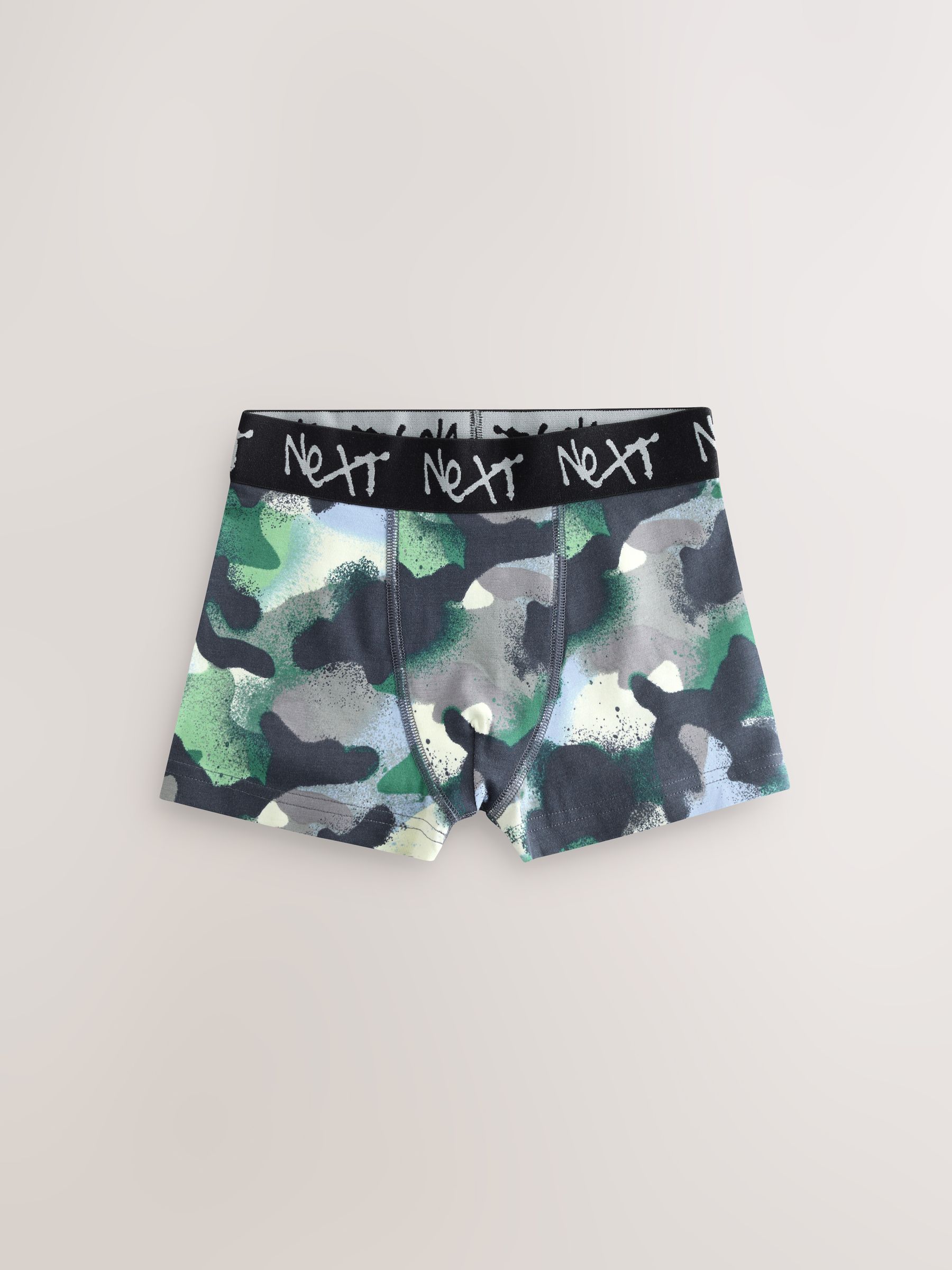 Camouflageprint - Verpakking van 5 boxers (2-16jr)
