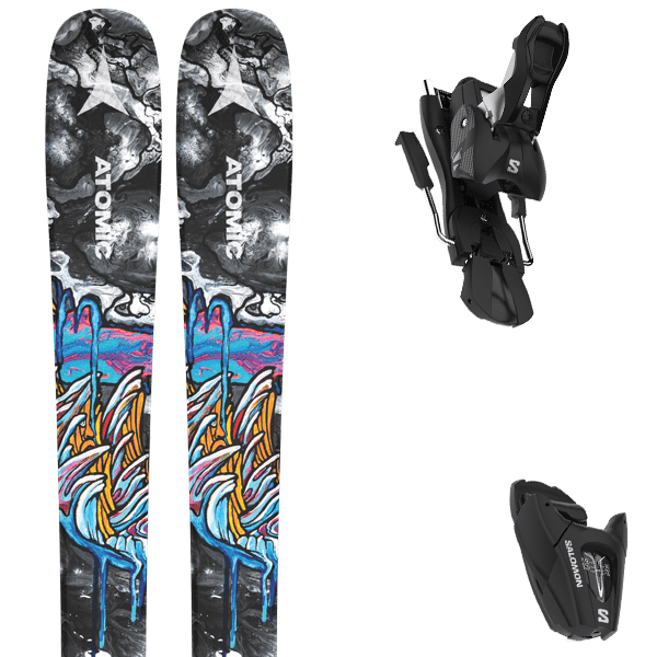 Pack ski ATOMIC BENT JR 110-130 + Fix