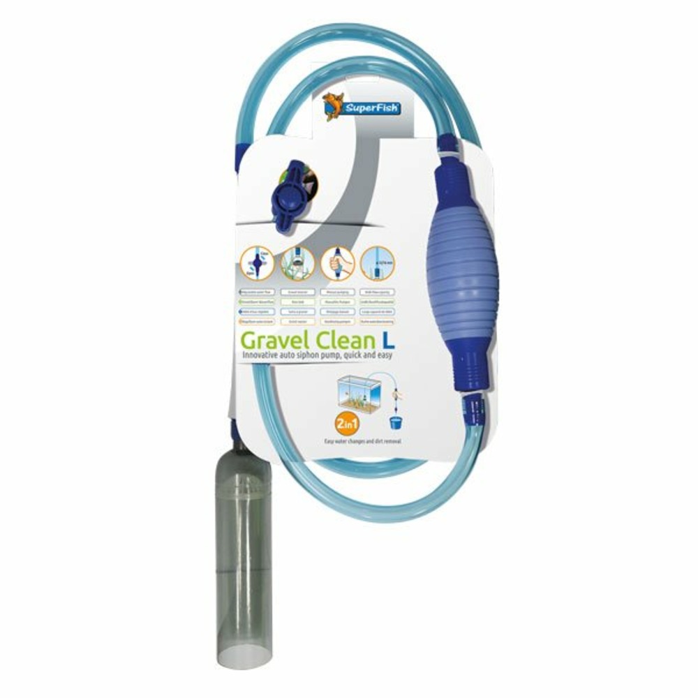 Gravel clean l : cloche pour aquarium