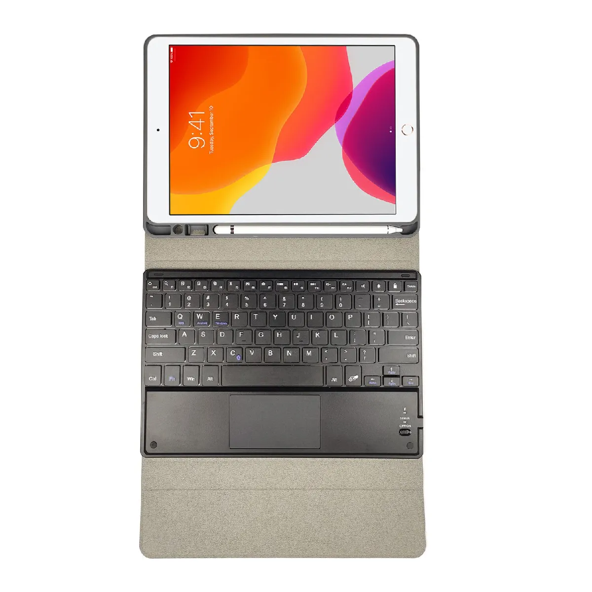 Étui Clavier Bluetooth iPad Universal - Bleu
