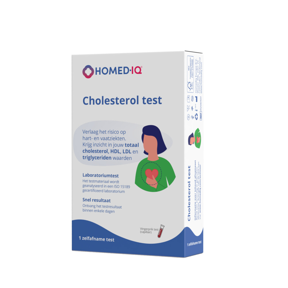 Homed-IQ Zelftest Cholesterol