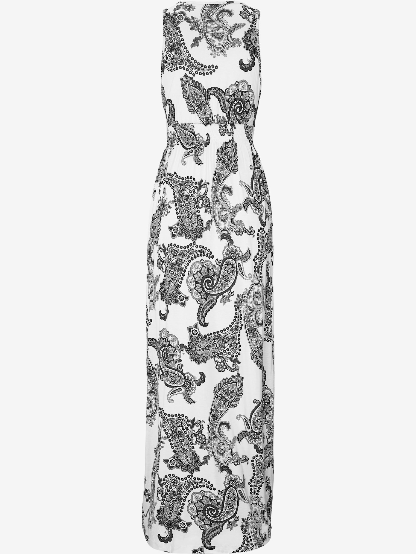 Robe longue séduisante encolure réglable