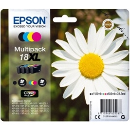 Cartouche d'encre Epson PACK PAQUERETTE 4 COULEURS XL