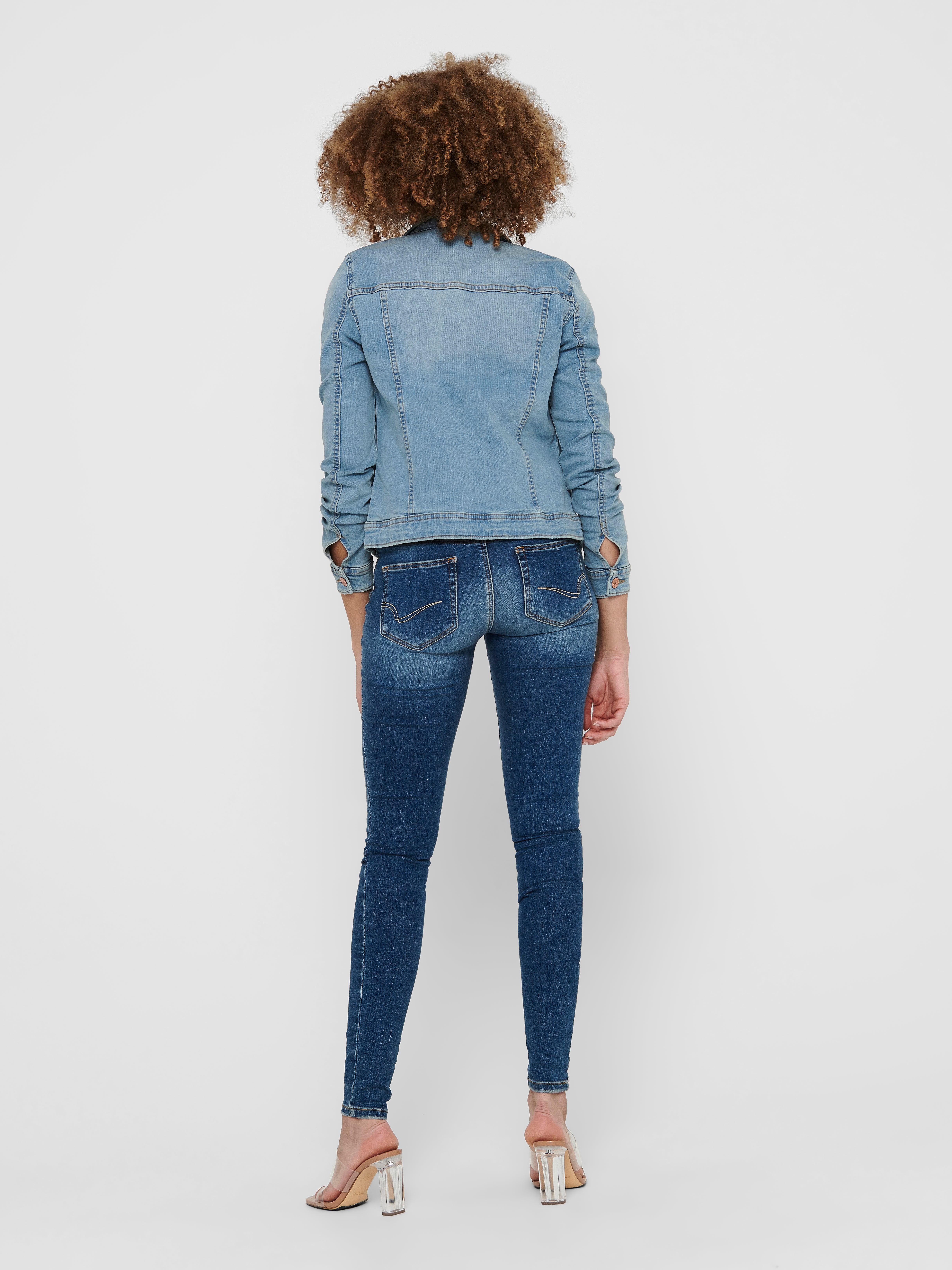 ONLTIA Jeansjacke Light Blue Denim