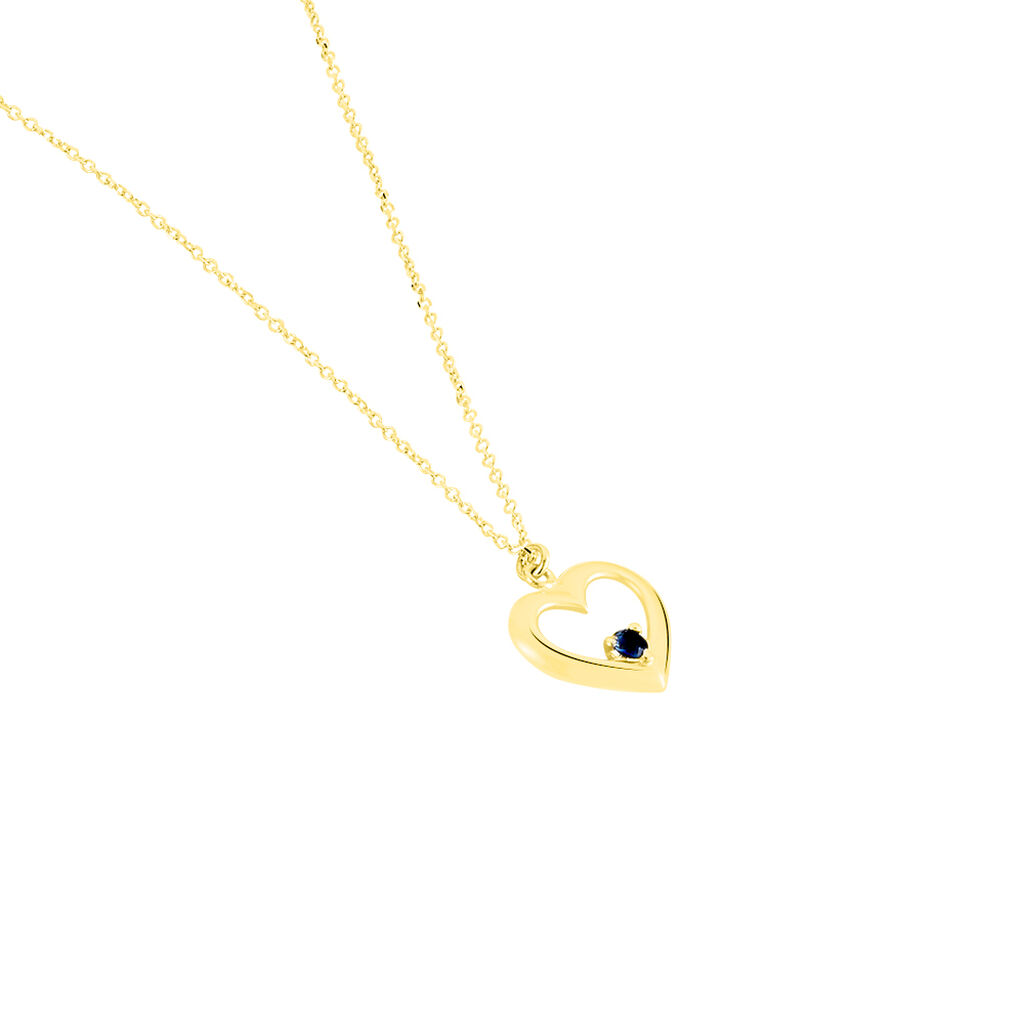 Collier Martella Or Jaune Saphir