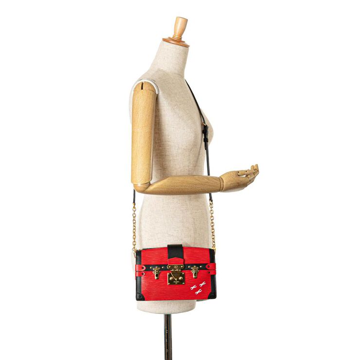 Louis Vuitton Vintage Louis Vuitton Clutch Red