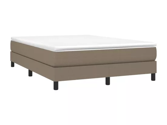 Sommier à lattes de lit Taupe 140x190 cm Tissu