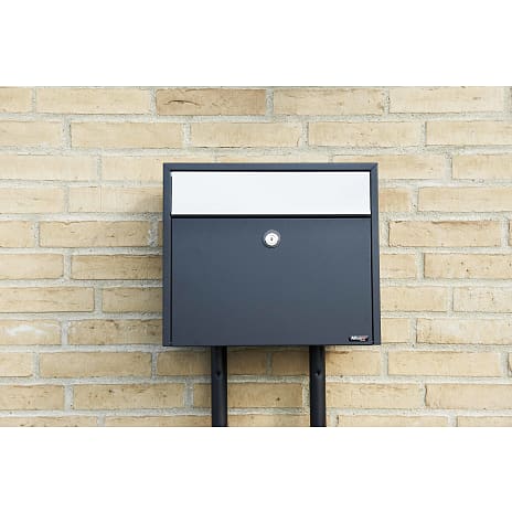 Allux postkasse model LT150 - sort