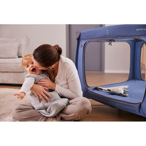 Lit parapluie Sleep N Play SQ set - Vert - HAUCK