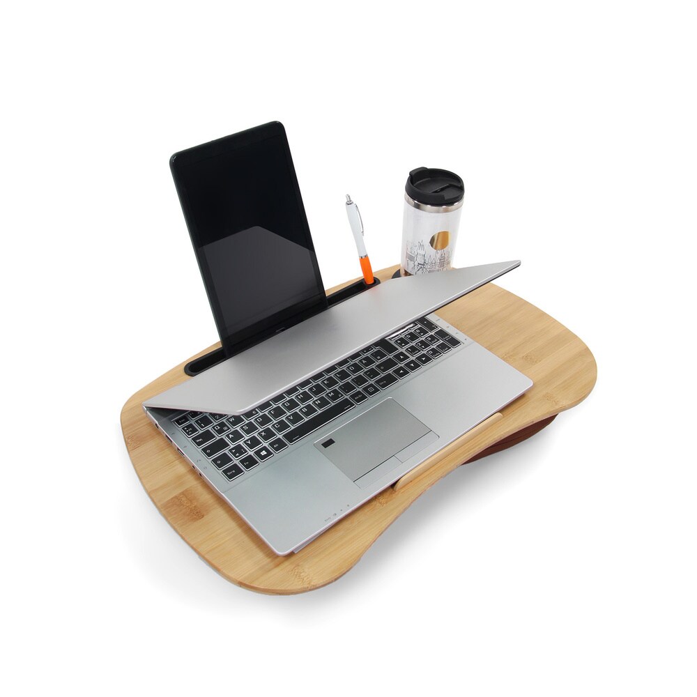 Laptopunterlage COMFILAP I Bambus, Stoff hjh OFFICE