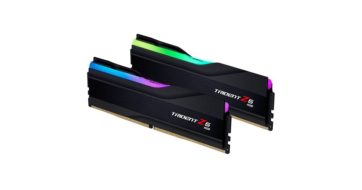 G.Skill32 GB DDR5-7600 Kit werkgeheugen  (Zwart, F5-7600J3646G16GX2-TZ5RK, Trident Z5 RGB, XMP)