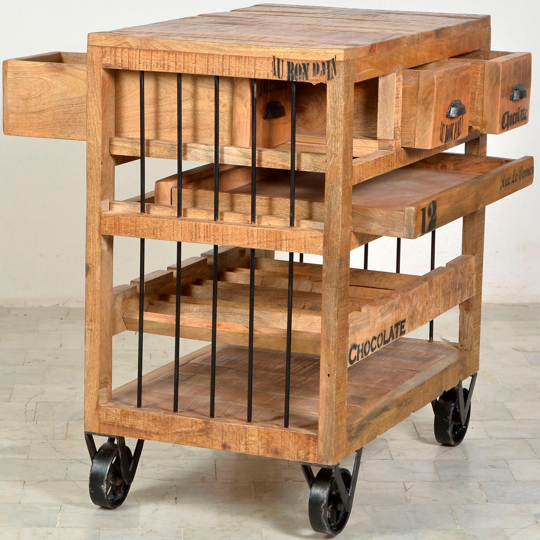 SIT Küchenwagen »Rustic« Shabby Chic, Vintage