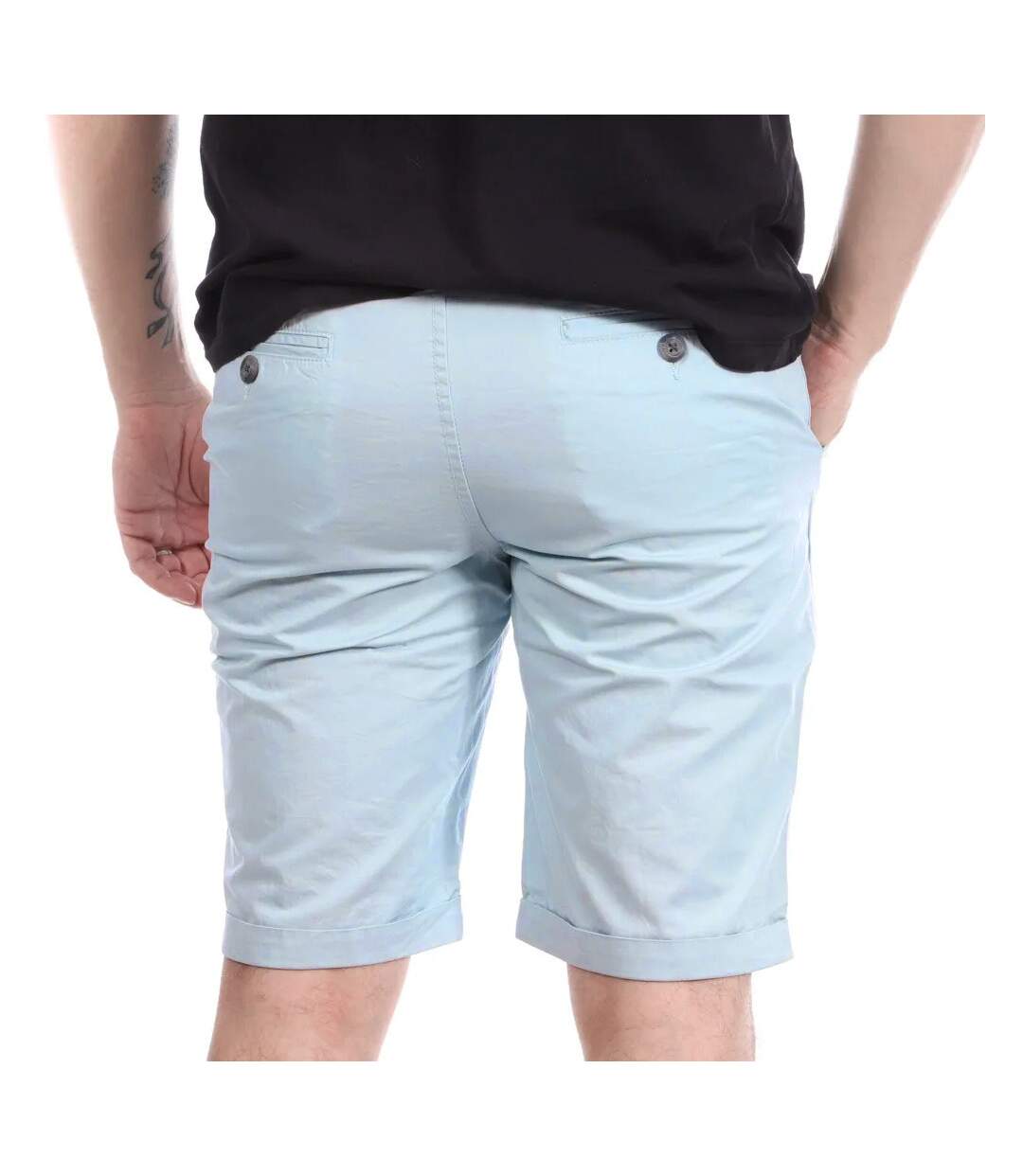 Short Chino Bleu Homme La Maison Blaggio Matt