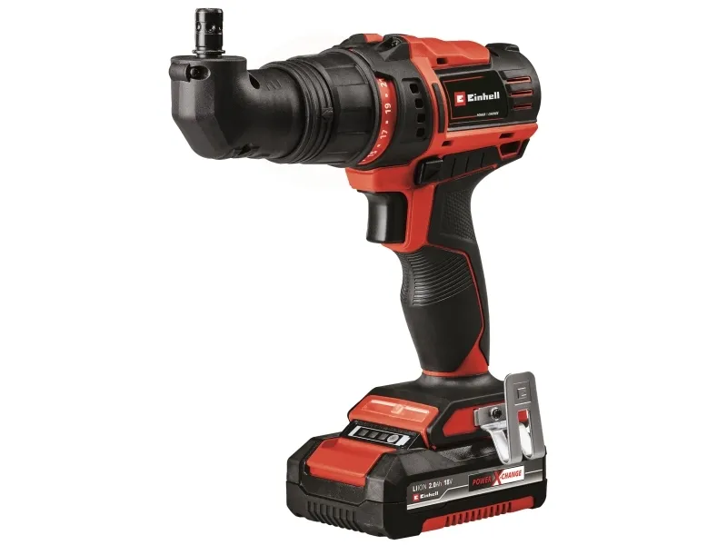 Einhell TE-CD 18/45, Pistolgreb boremaskine, Nøglefri, Børstet, 1,3 cm, 2 mm, 45 Nm