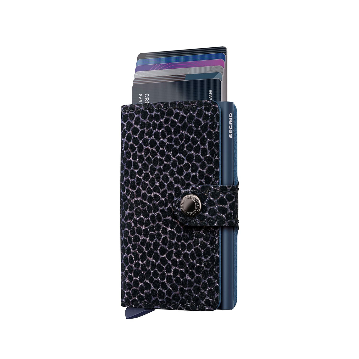 Secrid Miniwallet Giraffina blue