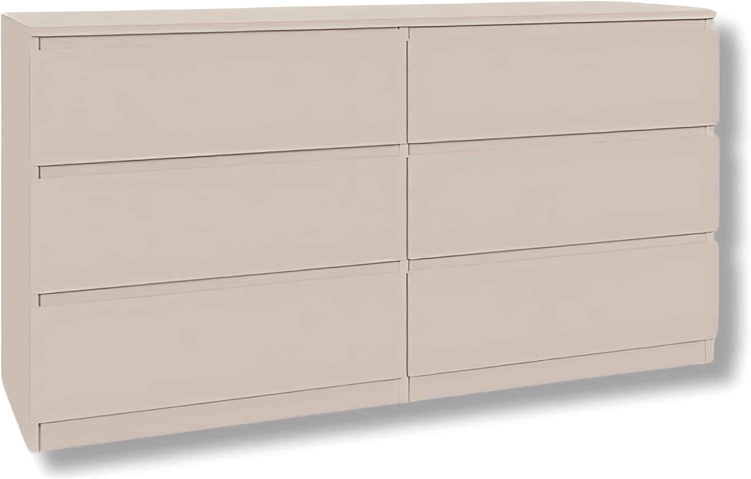 Kommode mit 6 Schubladen | Kashmir 140 cm Ideal für Schlafzimmer, Wohnzimmer, Kinderzimmer und Büro | Große geräumige Schubladenschrank | 140x75x40 cm