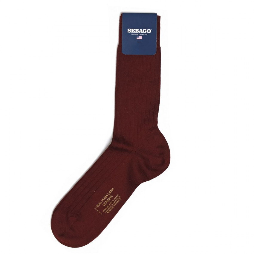CHAUSSETTES CORNVILLE RED BORDEAUX