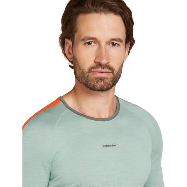 T-shirt thermique ICEBREAKER M MERINO 200 SONEBULA LS CREWE GAL/MOS/BLAZ/CB