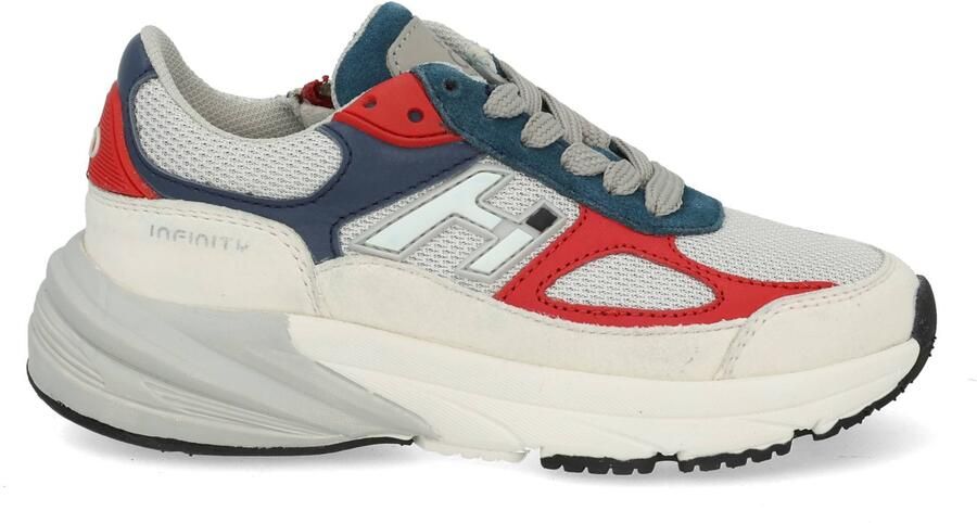 Hip Jongens Lage sneakers Chunky zool H1667 Multi Leatherlook