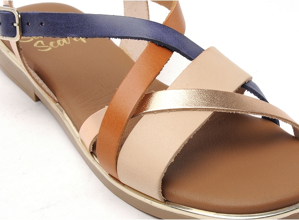 Studio scarpe nu pieds plats femme sn34539 639 rose