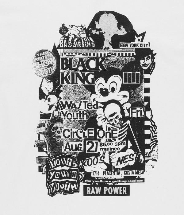 King Skateboards Destroy Babylon T-Shirt (white)