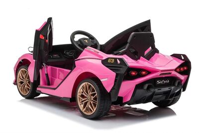 Leggodt Lamborghini Sian Elbil, Rosa