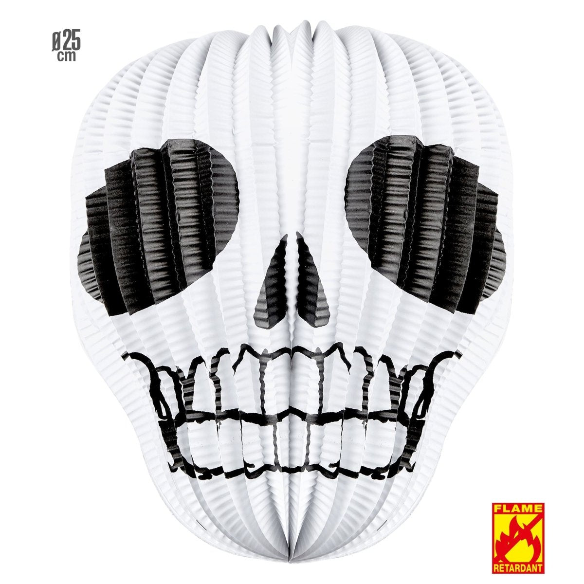 Halloween Lampion Schedel Rond