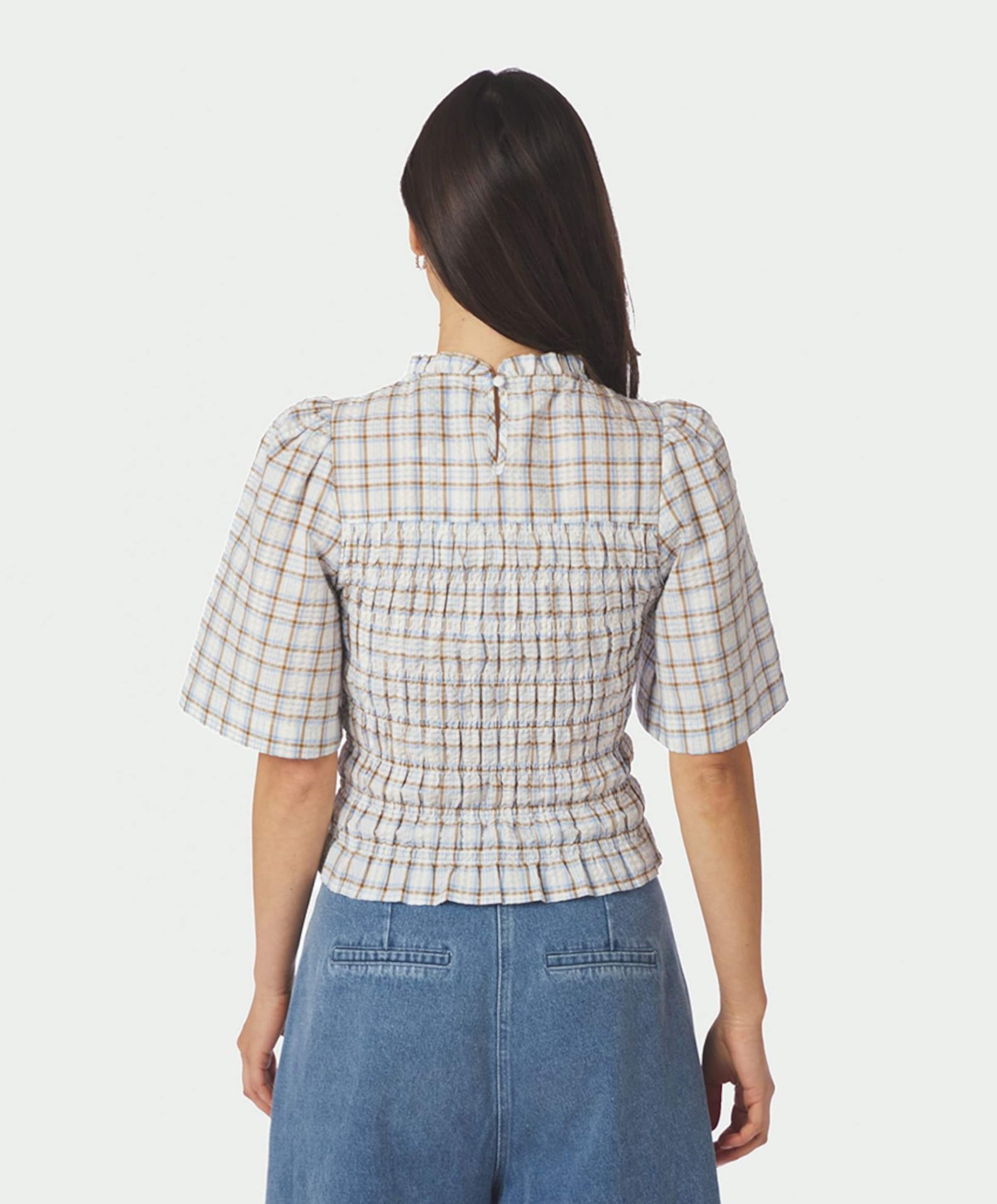 Neo Noir Dames blouse blauw