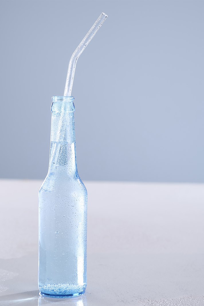 Reese sugerør 4pk Glass, med børste